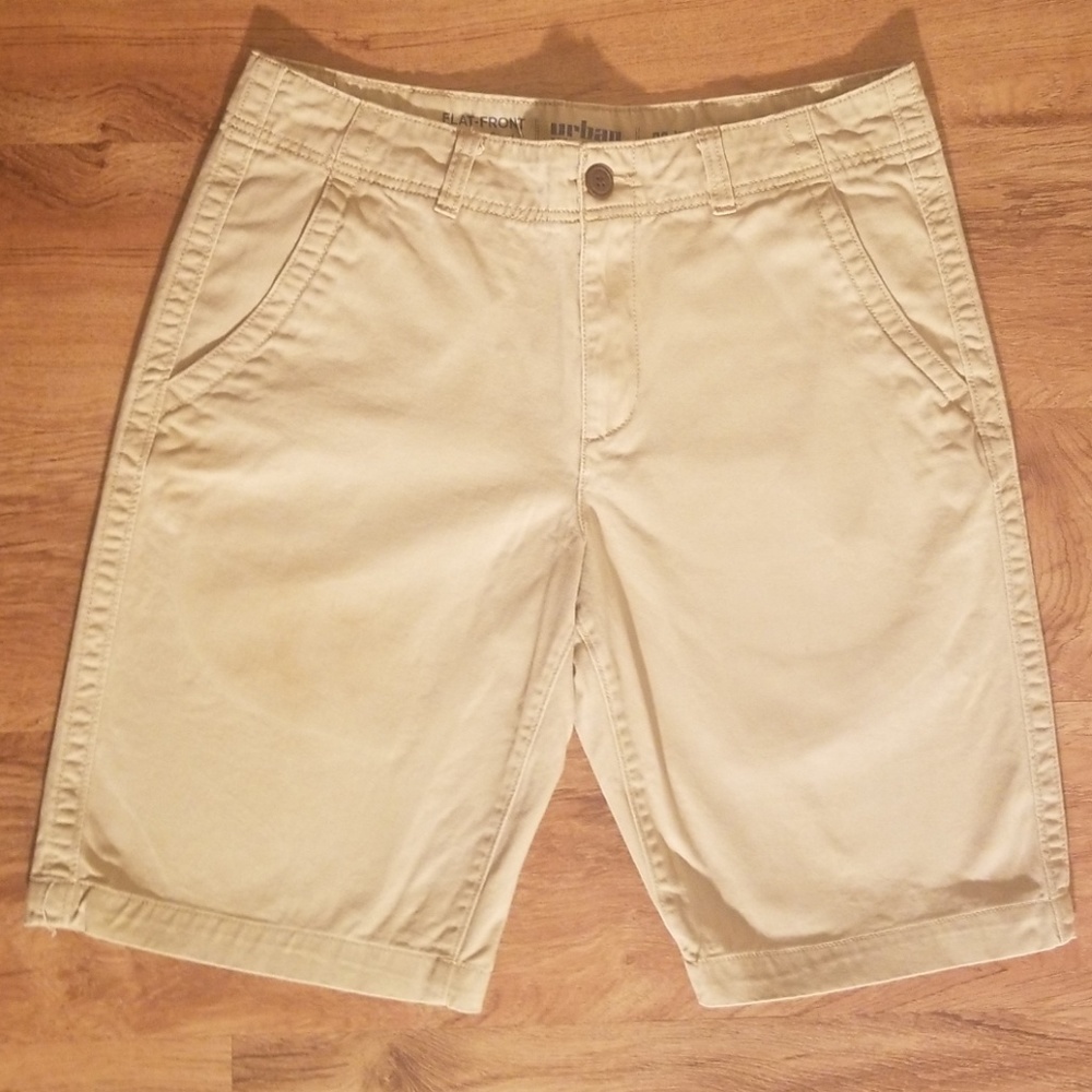 Flat Front Classic Length Urban Pipeline Khakis